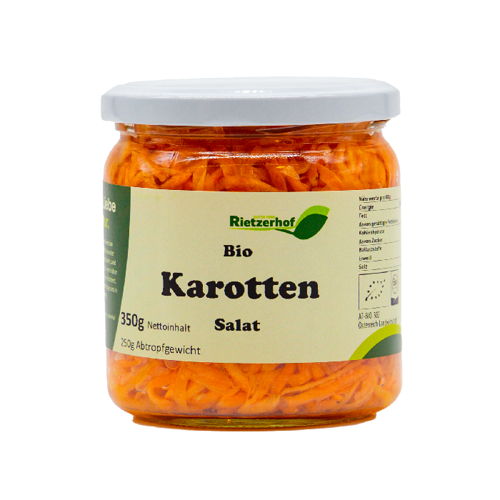 Bio Karottensalat 350g :: gutesvomrietzerhof